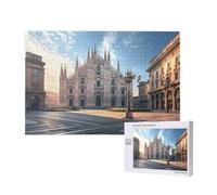 4000 Piece Jigsaw Puzzles for Adults Milan Jigsaw Church Comes with Packaging Box and Reference Pictures,Fun and Joyful Family Entertainment Games,Challenging Adult Puzzles Gifts for Women/Men 2T-644