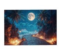 4000 Piece Jigsaw Puzzles for Adults, Moon Jigsaw Puzzles for Adults 4000 Piece, Tree Puzzle Challenging Game for the Whole Families, Classic Wooden Jigsaws Suitable for Home Decoration, Gifts -3805