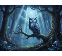 4000 Piece Jigsaw Puzzles for Adults, Night Owls Jigsaw Puzzles for Adults 4000 Pieces, 141x87cm Impossible Hard Difficult Challenging Adult Puzzles for Wall Decoration and Gifts