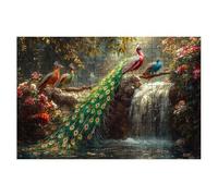 4000 Piece Jigsaw Puzzles for Adults, Peacock Jigsaw Puzzles for Adults 4000, Fall Jigsaws Educational Game, Challenging Puzzle Games for The Whole, Wooden Puzzle for Home Decor, Gifts for Women -1387