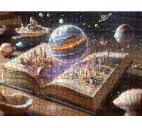 4000 Piece Jigsaw Puzzles for Adults, Planet magic Wooden Puzzle Hard Difficult Challenging Puzzle, jigsaw Puzzle 55.7 x 34.4 inches, Stress Relief Wall Decor, Educational Games, w0-899