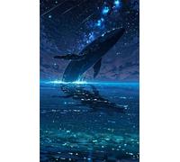 4000 Piece Jigsaw Puzzles for Adults, Whale Ocean 55.5x34.3 inch, Challenging Brain Teaser Puzzle, Premium Cardboard Hobby Gift for Adults & Seniors