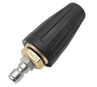 4000 PSI Rotating Turbo Nozzle Tips, 1/4 Quick Release, High Pressure Washer Turbo Nozzle Connect, Stainless Steel Jet Wash Attachment Cleaner Accessory, 360° Swivel & Ceramic Core