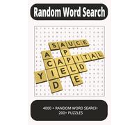 4000 + random word search 200+ puzzles: Word Search Puzzles with Easy to Read Print about Random, Whimsical, Surprising and more | 6x9 inches, 468 ... … Gift for Vacations, Holidays and Relaxation