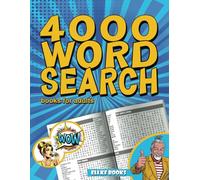 4000 Word Search Books for Adults: 200 Big Themed Puzzles to Have Fun and Relax. Wordsearch Large Print for Seniors. Exercise Your Brain. Full Solutions included.
