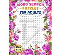 4000 Word Search Puzzles For Adults: Around 100 Themed Word Search Large Print Puzzles: Large Print Word Search Books For Adults & Teens Fun: Anti Eye Strain Word Find Brain Games For Seniors