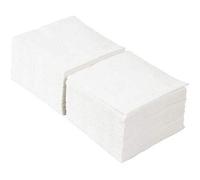 4000 x White Cocktail Napkins (2 ply) 24cm x 24cm (free P&P on all products)