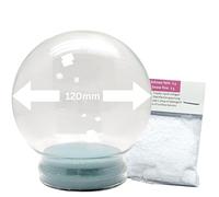 40007 Snowglobe for You - Do It Yourself (DIY) Glass 4.7 inch diameter.