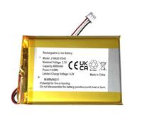 4000mAh 3.7V Battery Replacement for Keychron Q1/Q2/Q3/Q4/Q5/Q6 Pro, Q1/Q2/Q3/Q5/Q6 Max, V1/V5 Max Wireless Mechanical Keyboard