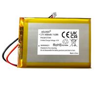 4000mAh 3.7V Replacement Battery for Keychron K2 K4 K4 Pro K6 Pro K8 K8 Pro K10 Wireless Mechanical Keyboards