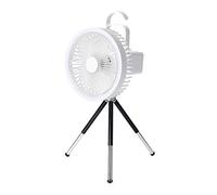 4000mAh Remote Control Table Fan Ceiling Fan With LED Light + Tripod Camping Fan For Camping Dormitory Bedside
