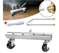 4000PSI Underbody Pressure Cleaner - Car Chassis Washer UK Hinsinc Silver One Size