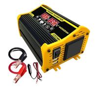 4000W Car Power Inverter DC 12V To AC 50Hz Voltage Transformer Dual 2 USB LED Digital Display Auto Accessories Wide Range Of Applications