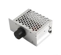 4000W SCR Voltage Regulator 220V AC Rotary Knob Controller for Heating Element Light Bulb Motor UK Use