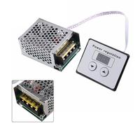 4000W SCR Voltage Regulator, AC 220V Motor Speed Controller with Dimmer Function for Electric Furnace, Heater, Light, 10-220V