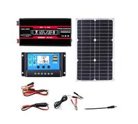 4000W Solar Panel Kit - Complete Off-Grid Solar Power System with 30A Controller & 18W 18V Panel for Home Energy Solution