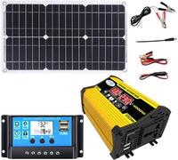 4000W Solar Panel kit with Inverter - Plug and Play Setting, Pure sine Wave Inverter