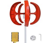 4000W Vertical Wind Turbine Generator Kit - Eco-Friendly Windmill for Home, Garden, RV, Camping & Street Lighting - 24V Renewable Energy System for Sustainable Power