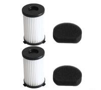 4002F Replacement Filters for iwoly For V600 Vacuum Cleaner Compatible Design with ABS Housing and Multi Layer Filtration (2 PACK)