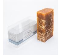 400Below - Dead Sea Mineral Exfoliating Body Soap Bar With Pomegranate Perfume, Naturally Regenerating with Vegan Loofah Sponge, 200g