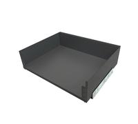 400D x 122H x 414W Ultra Slim Soft Close Drawer System, 18mm Wooden Back & Base