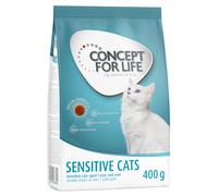 400g Concept for Life Dry Cat Food - 10% Off! * - Sensitive (400g)