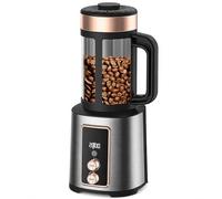 400g Electric Coffee Bean Roaster With Adjustable Temperature, Timer, LED Display And Bean Coat Separation For Home Café Restaurant Use