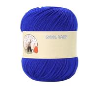 400g Premium Sheep Wool Yarn for Hand Knitting - Medium Thick Wool Thread for Sweaters, Hats, Scarves & More(GemstoneBlue)