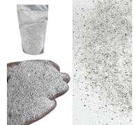 400g Sand Fine Medium Grain for All Arts & Crafts, Vase Filler DIY Home Decor Candle Plate Decorative Sand Art Bottles Displays Resin (White Mirror Effect)