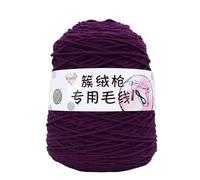 400g Tufting Cylinder Yarn - 8 Strands Hand-Woven Carpet & Blanket Acrylic Crochet Yarn - Big Twist Tubular Yarn for DIY Projects(27color)