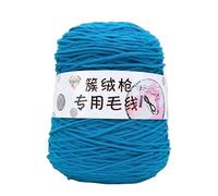 400g Tufting Cylinder Yarn - 8 Strands Hand-Woven Carpet & Blanket Acrylic Crochet Yarn - Big Twist Tubular Yarn for DIY Projects(53color)