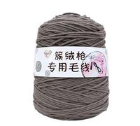 400g Tufting Cylinder Yarn - 8 Strands Hand-Woven Carpet & Blanket Acrylic Crochet Yarn - Big Twist Tubular Yarn for DIY Projects(Color15)