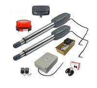 400KG Automatic Dual Arms Electric Swing Door Gate Opener Operator Motor Actuator Closer Swing Gate Opener for Home Security/Farm/Garage/Business(Kit c)