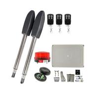 400KG Automatic Electric Swing Gate Opener Kit Pull Arm Drive Swing Door Operator Motor Actuator Multi Remote Control Optional(3 Remote with Light)