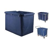 400L Shopping Bag - Commercial Laundry Cart Replacement Liner Bags, Removable Waterproof Liner Bag For Rolling Laundry Basket Replacement Bags, Oxford Cloth Storage Bags(B)