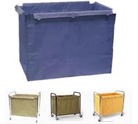 400L Waterproof Laundry Cart Liner Bag, Removable Oxford Cloth