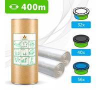 400m ECO FRIENDLY liner compatible with Tommee Tippee Tec & Simplee bin | compatible with Angel | compatible with Litter Locker + cardboard for easy refilling - Perfumed, Anti-Odour+