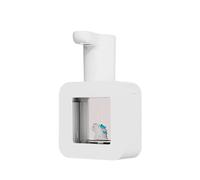 400ml/13.53Oz Soap Dispenser Manual Pump,Automatic Soap Dispenser,20s Light Reminder Function Touchless USB Foaming Soap Dispenser Refillable Wash Hand Liquid for Home Bathroom School