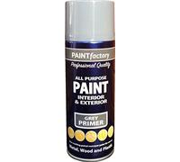 400ml All Purpose Grey Primer 1737PR Spray Can Household Car Van Bike Aerosol Paint (6 Pack)