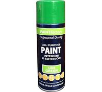 400ml All Purpose Lime Green 1739PR Spray Can Household Car Van Bike Aerosol Paint (4 Pack)