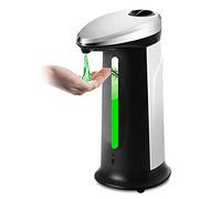 400ML Automatic Soap Dispenser Shower Gel Liquid Foaming Machine Hand Washer Soap Dispenser Touchless Hands-free Infrared Sensor Hand Liquid Foaming Pump for Bathroom Home Office School