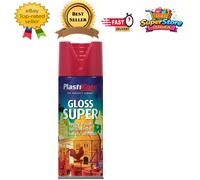 Plasti-Kote 1120 400ml Super Gloss - Bright Red