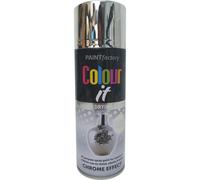 400ml Chrome Effect Spray Paint Aerosol - Auto Extreme Mirror Finish for Car, Van & Bike (Code 2700)