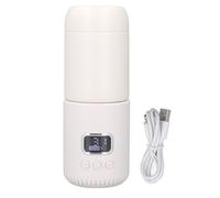 400ml Cordless Travel Electric Kettle, Portable USB Rechargeable Water Boiler Bottle with Constant Temperature Control, 10000mAh Battery for Hot Drinks Outdoor, Office & Home