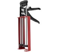 400ml Dual Cartridge Caulk Gun for Epoxy, Acrylic, Silicone - Manual Dual Caulking Gun, Dual Component Adhesive Applicator with Comfort Grip