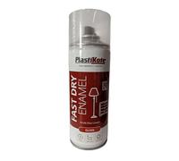 400ml FD Enamel Aerosol 2-in-1 Spray Paint for Indoor and Outdoor Multipurpose Surfaces Including Metal, Wood, Plastic, and Masonry - Clear Acrylic Gloss