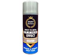400ml Hammered Effect Spray Paint Silver