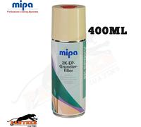 2x MIPA 2K EP- Spray BEIGE 2K Epoxy Primer Filler Grundierfiller 400ml Hardener