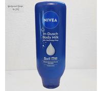 400Ml Nivea In Shower Body Milk Rich Care Dry Skin With Almond Oil
