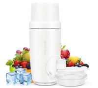 400ml Portable Blenders,Portable Blender Smoothie Maker,Juice Maker with Double Cover Design,Personal Size Blender for Smoothies, Protein Shakes, and Frozen Fruit